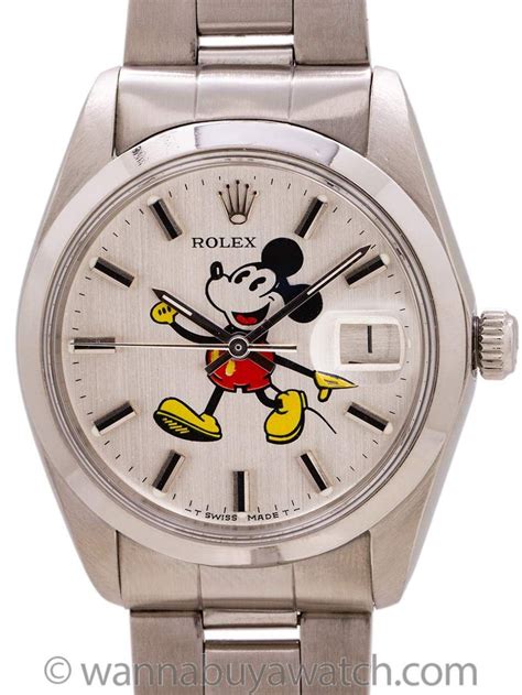 rolex datejust mickey mouse|disney rolex mickey mouse.